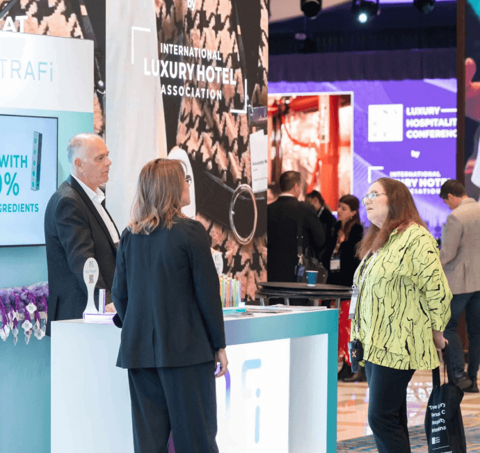 ILHA partnership exhibition stand